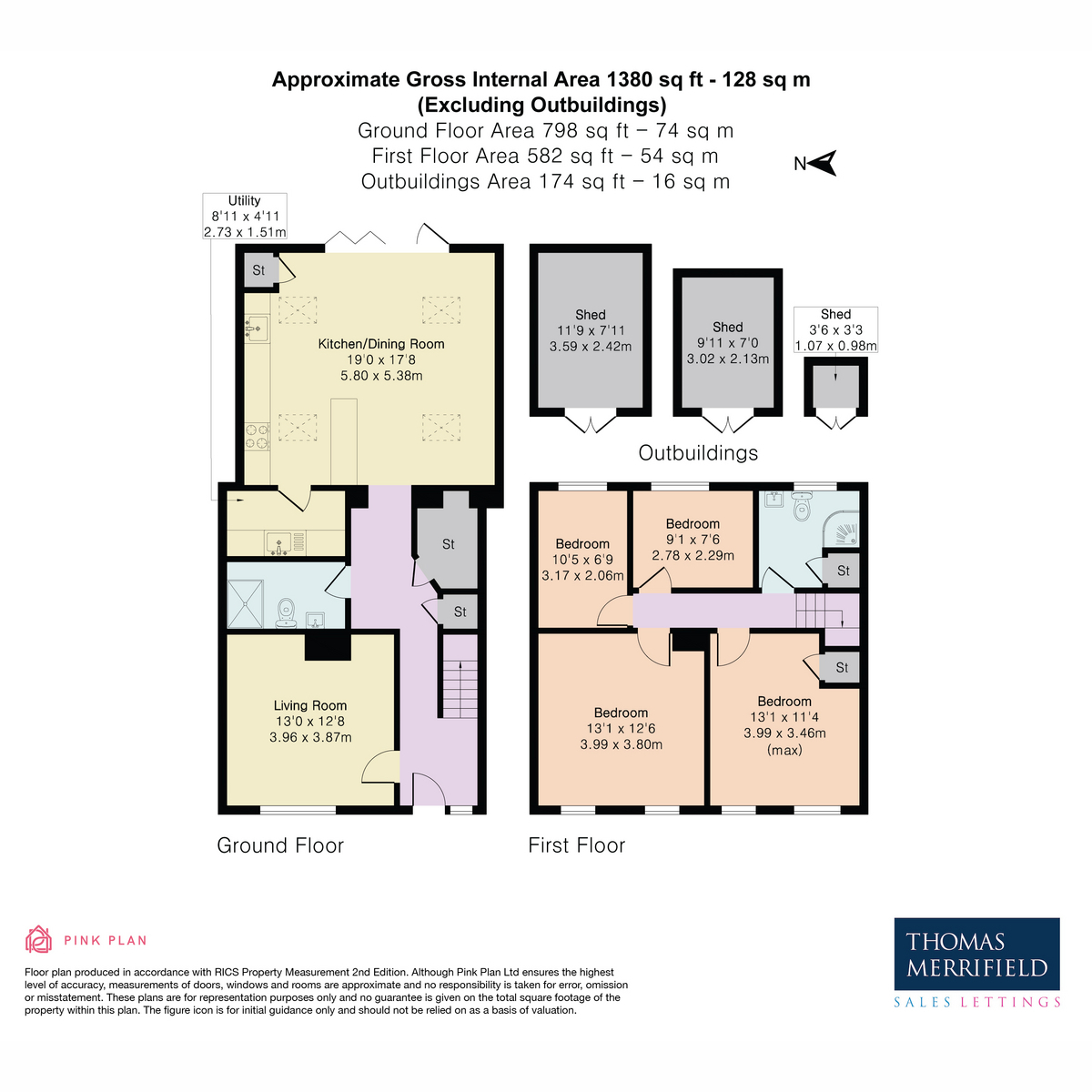 15, Glebe Road, Didcot floorplan