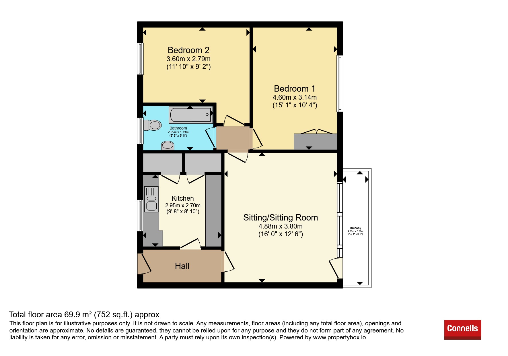 4, Jireh Court, HAYWARDS HEATH floorplan
