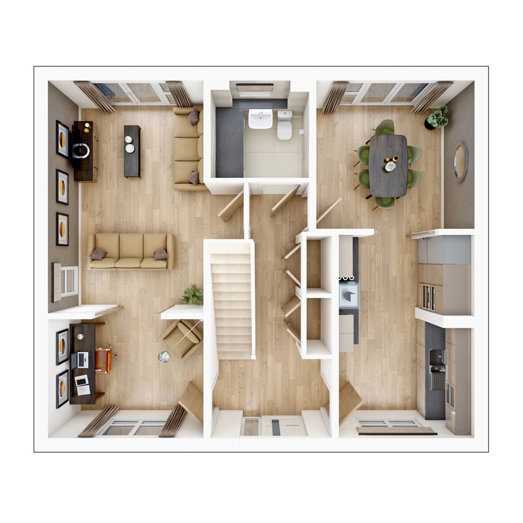 Sondes Meadows, Westcott Road, Dorking floorplan