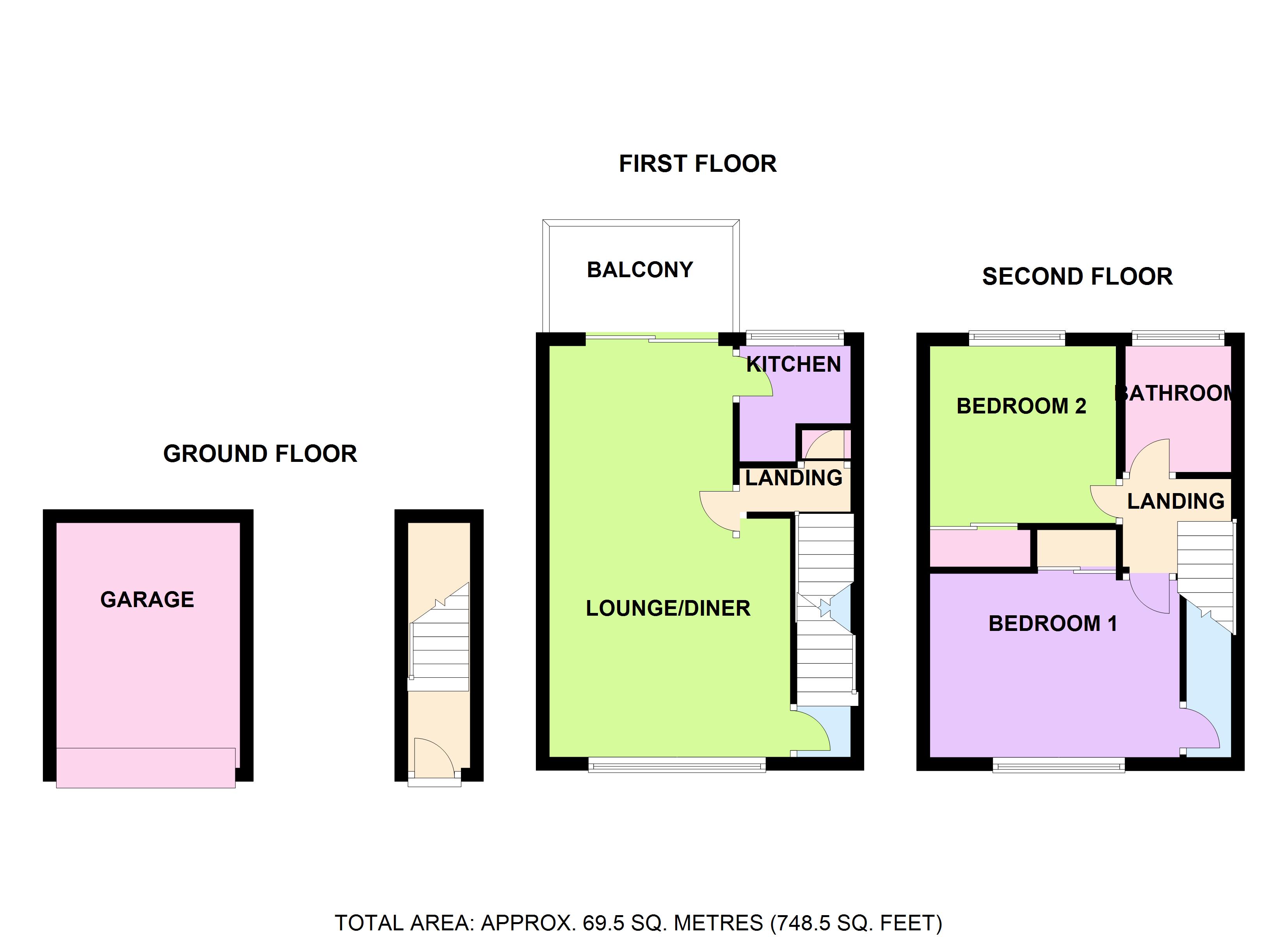 2 Bedrooms Flat for sale in Park Close, Erdington, Birmingham B24