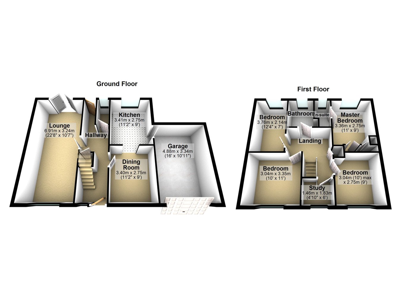 12, Summerfield Grove, Huddersfield floorplan