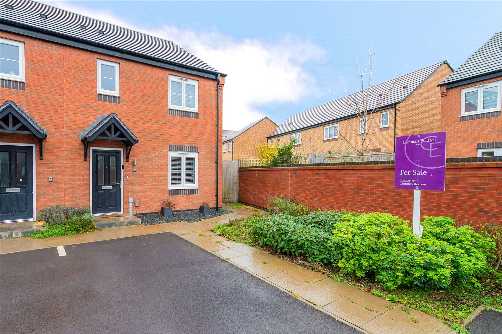 3-bed terraced on 39, Westminster Way, Telford, £147,000