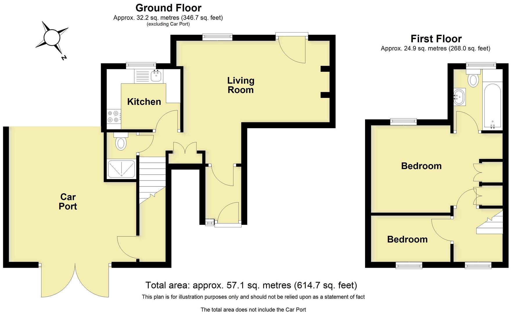 The Stables, 1 Crompton Street, Warwick floorplan