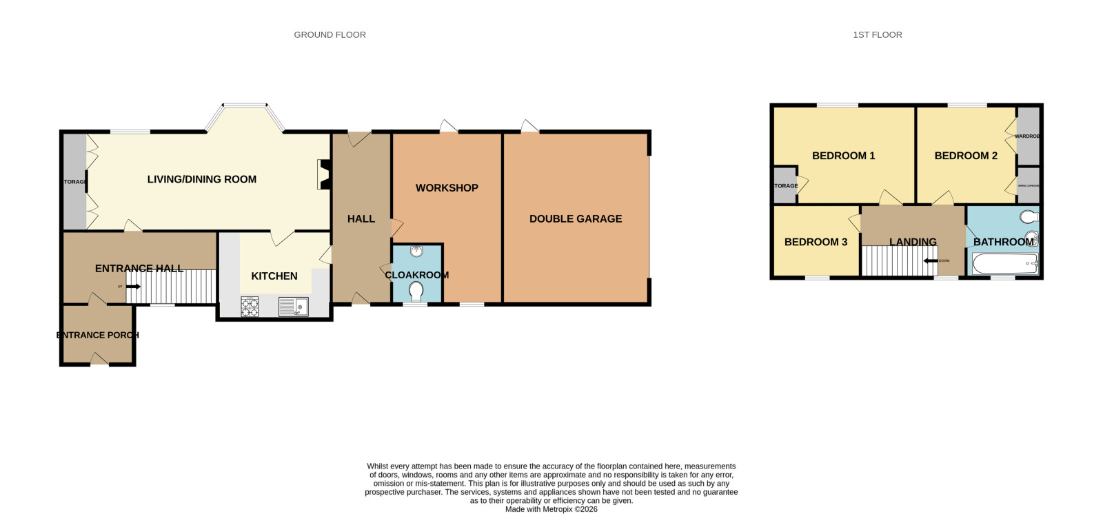33, Saffron Gardens, Braintree floorplan