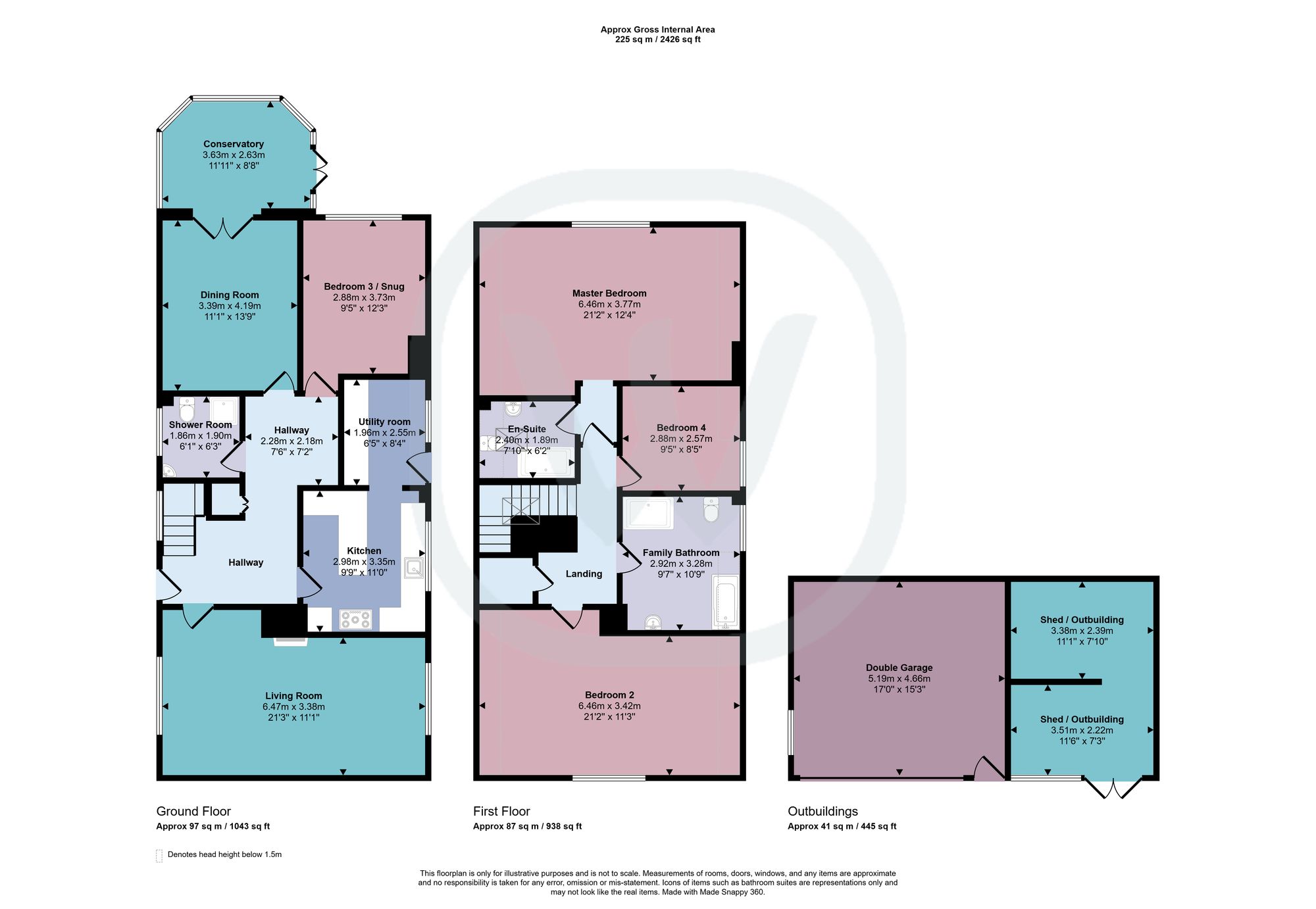 9 School Lane, Grantham floorplan