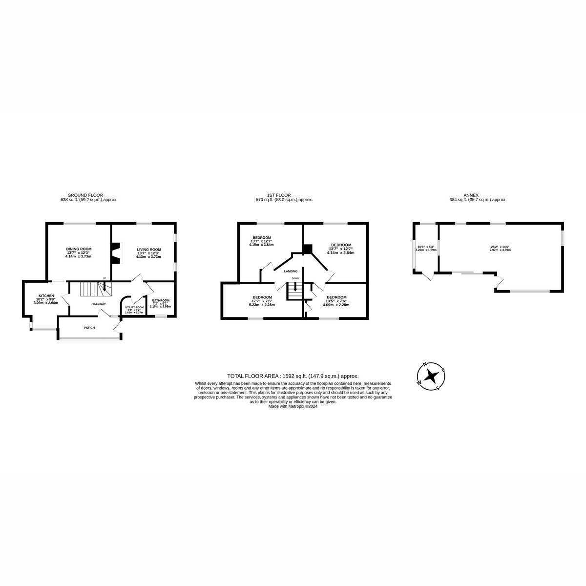 27, Wells Road, Fakenham floorplan