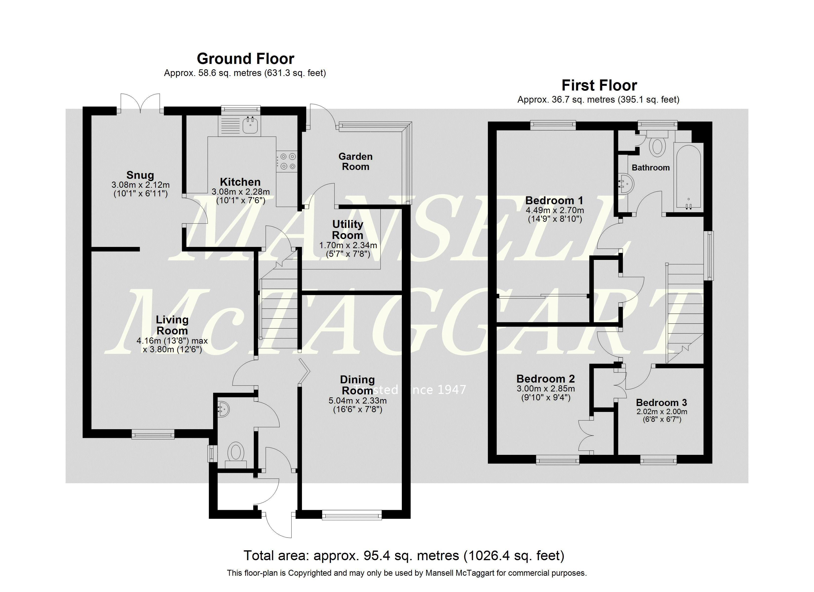 Detling Road, Tollgate Hill, Crawley, West Sussex RH11, 3 bedroom