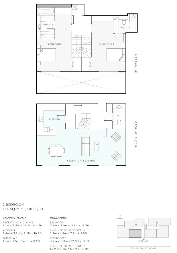 2 Bedrooms Flat for sale in Canterbury House, Canterbury Road NW6