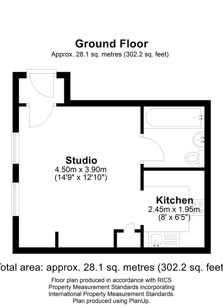 Harold Road, London floorplan