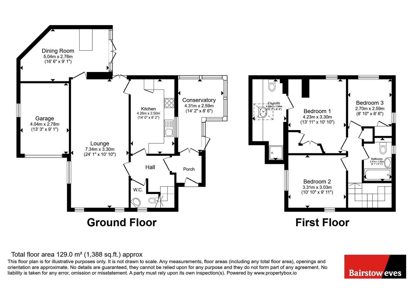 Cornerways,, Teddars Leas Road, Folkestone floorplan