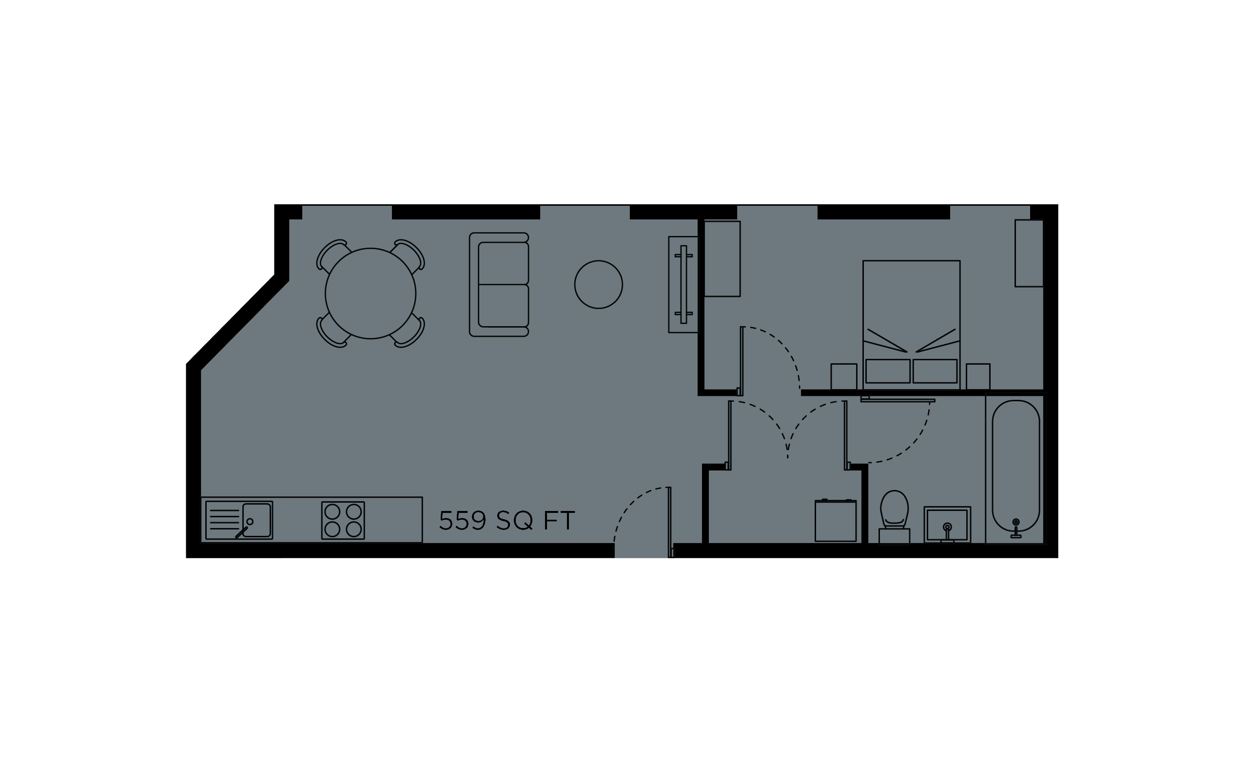 K, 45, Rufus Court, Seacroft, Leeds floorplan