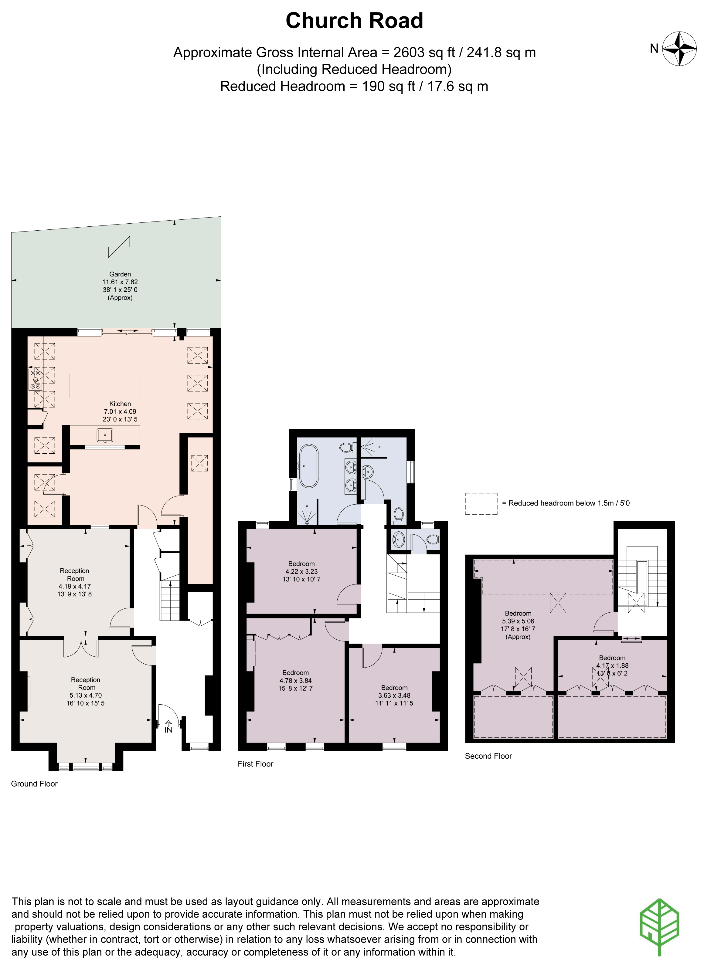 28, Church Road, Middlesex floorplan