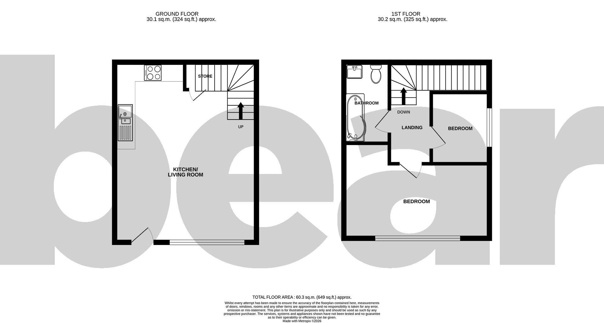 149b, South Avenue, Southend-on-Sea floorplan