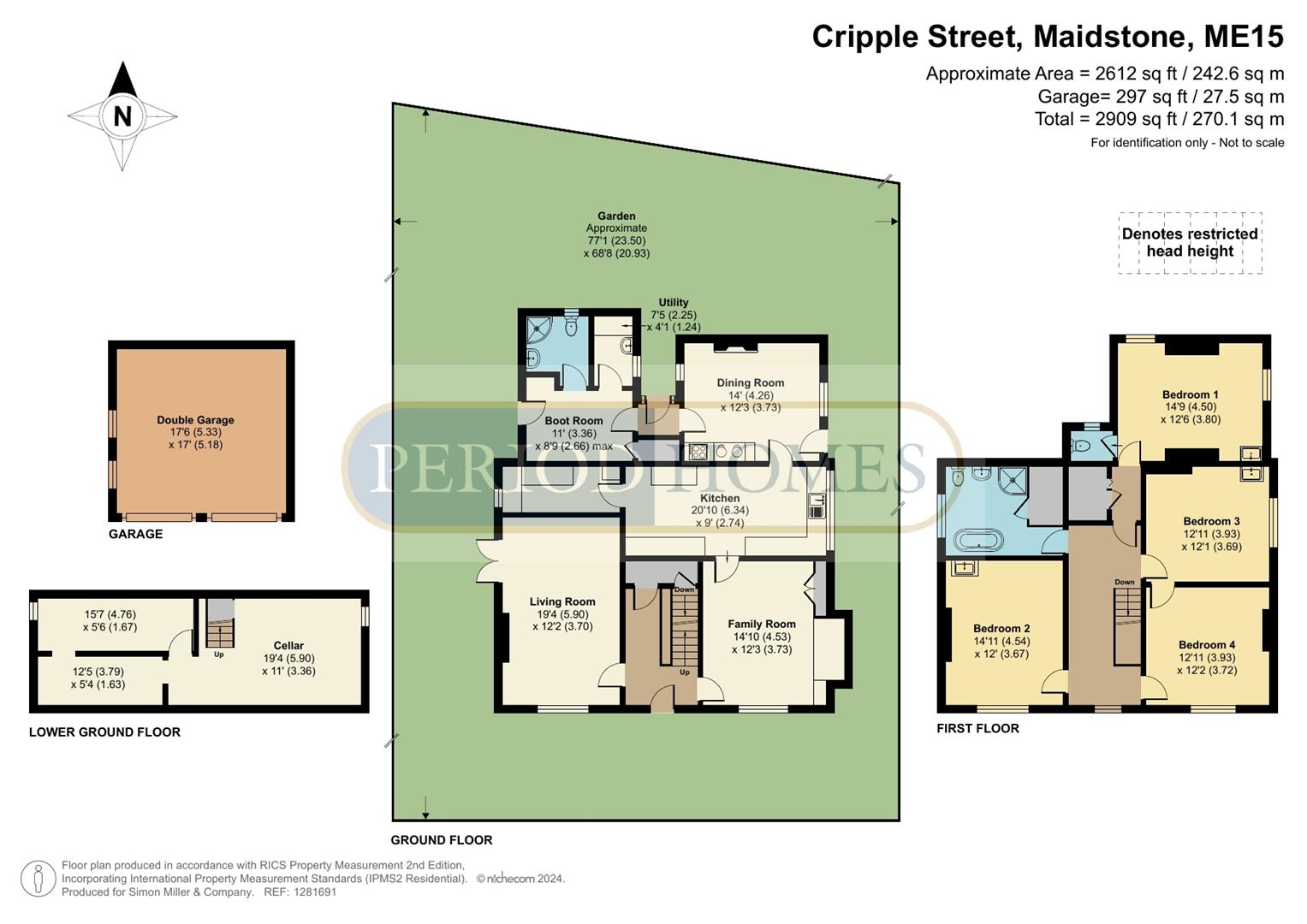 Bockingford Farmhouse, Cripple Street, Maidstone floorplan