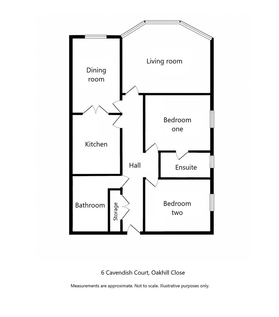 6, Cavendish Court, Oakhill Close, Birmingham floorplan