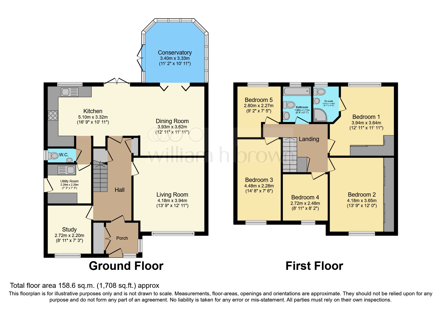 The Croft, Chiswell Green, St.Albans AL2, 5 bedroom detached house for