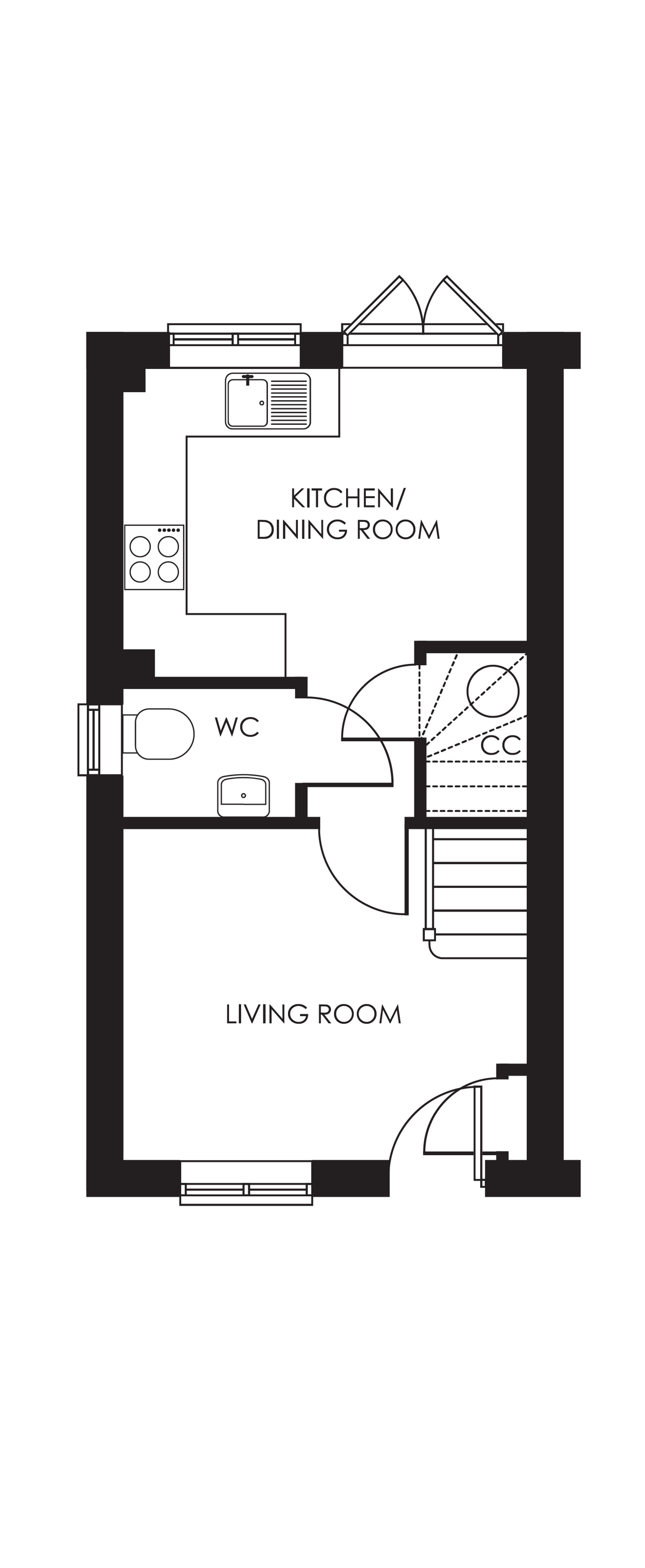 Meeson Woodlake View, Staffordshire floorplan