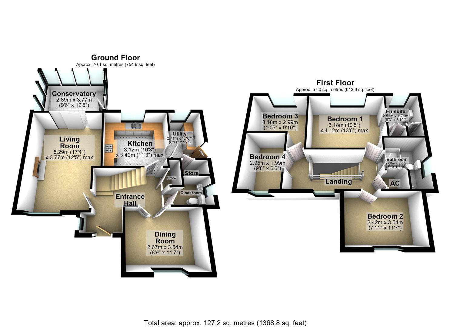 Maes Ty Gwyn, Llanelli floorplan