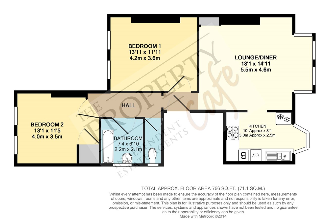 2 Bedrooms Flat to rent in 6 Bolebrook Road, Bexhill-On-Sea TN40