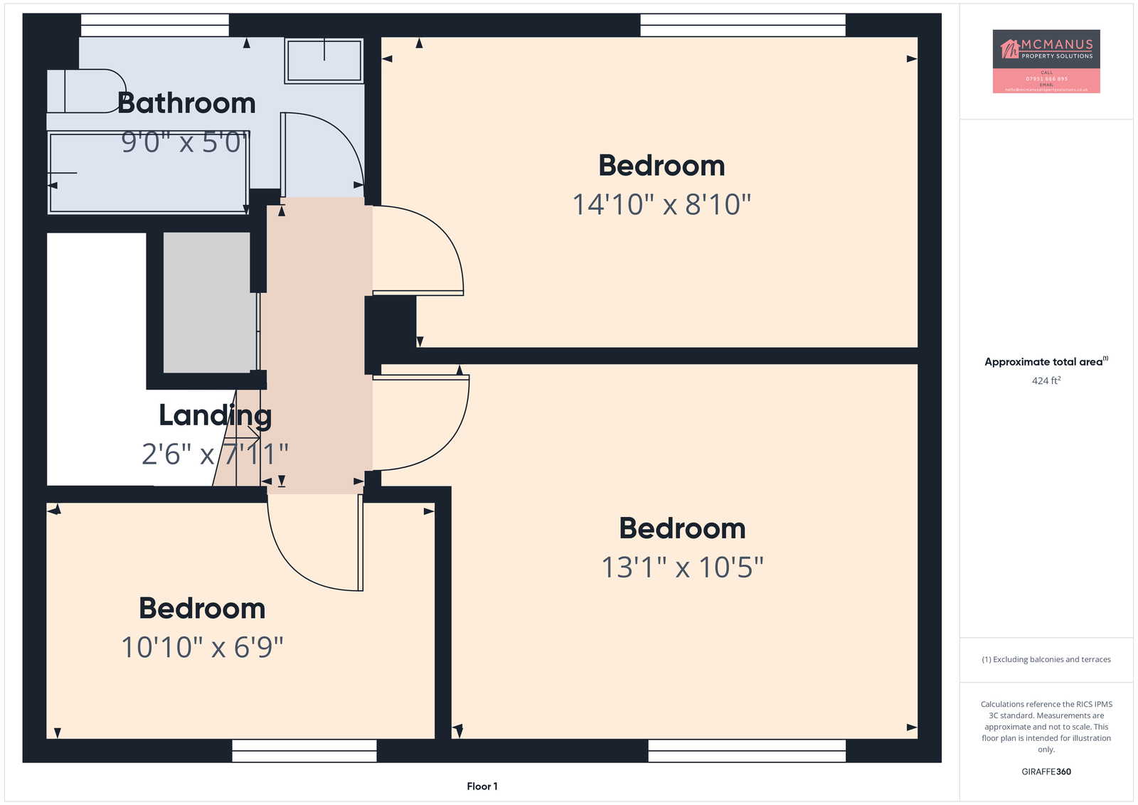 239, York Road, Stevenage floorplan