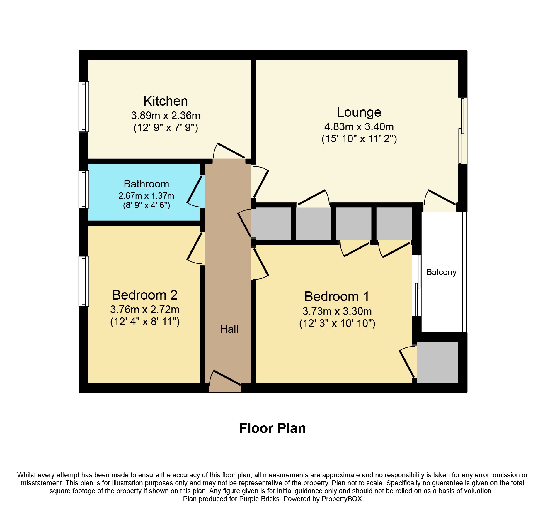 2 Bedrooms Flat for sale in 40 Braehead Street, Glasgow G5