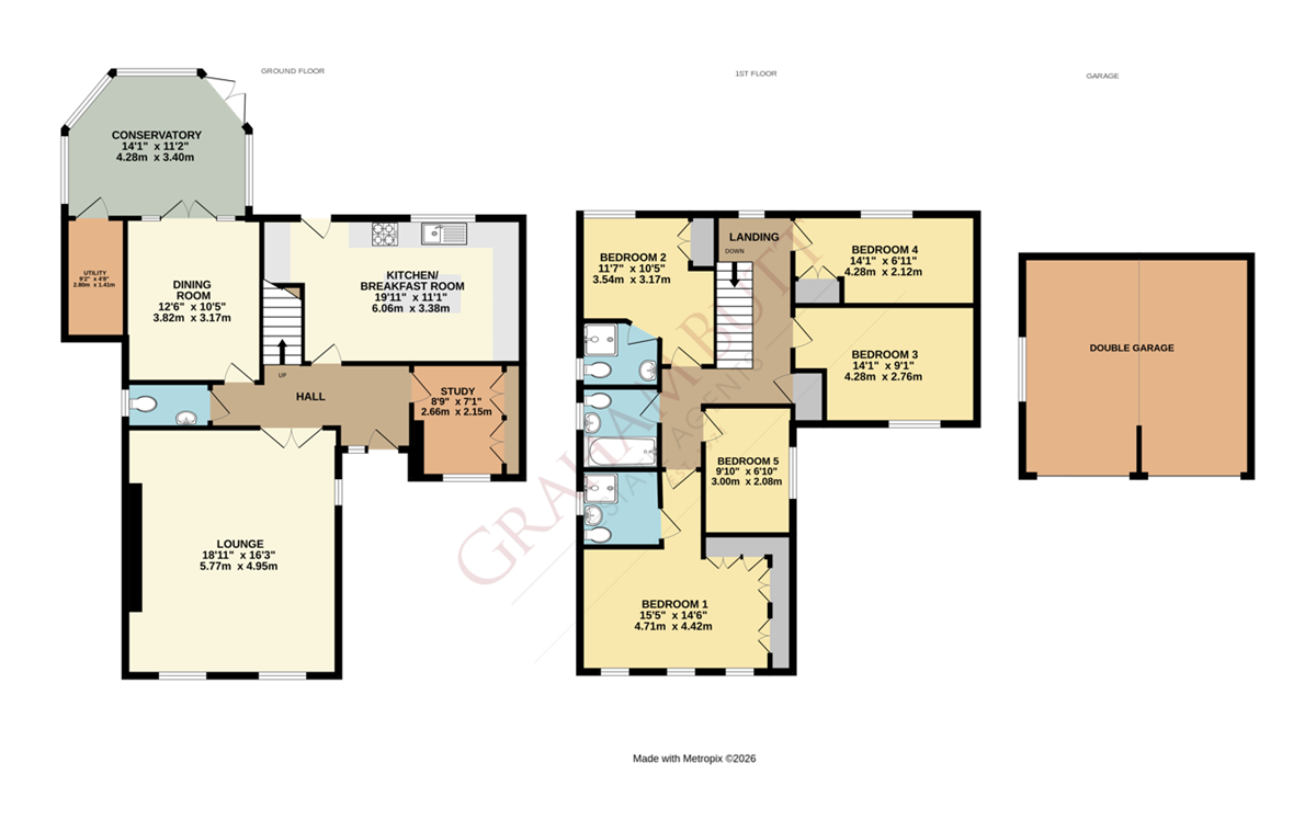 1, Cropthorne Drive, Littlehampton floorplan