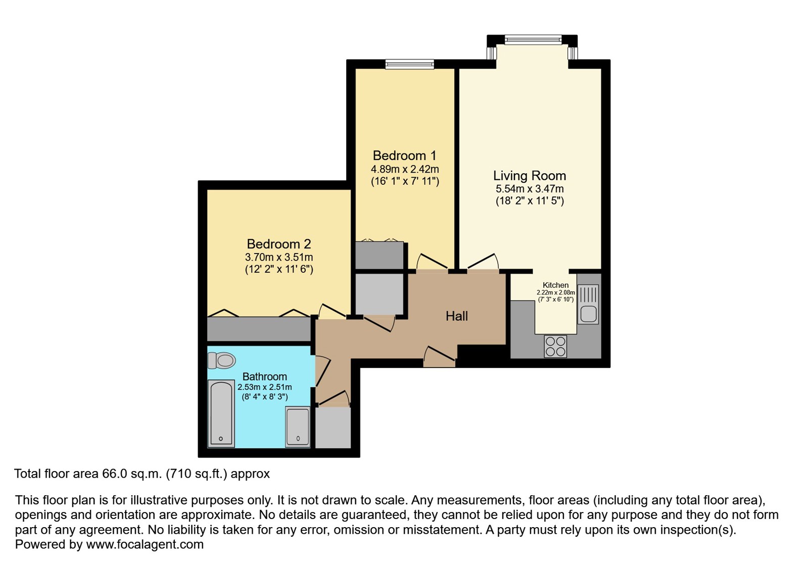 Sefton Court, Dawlish floorplan