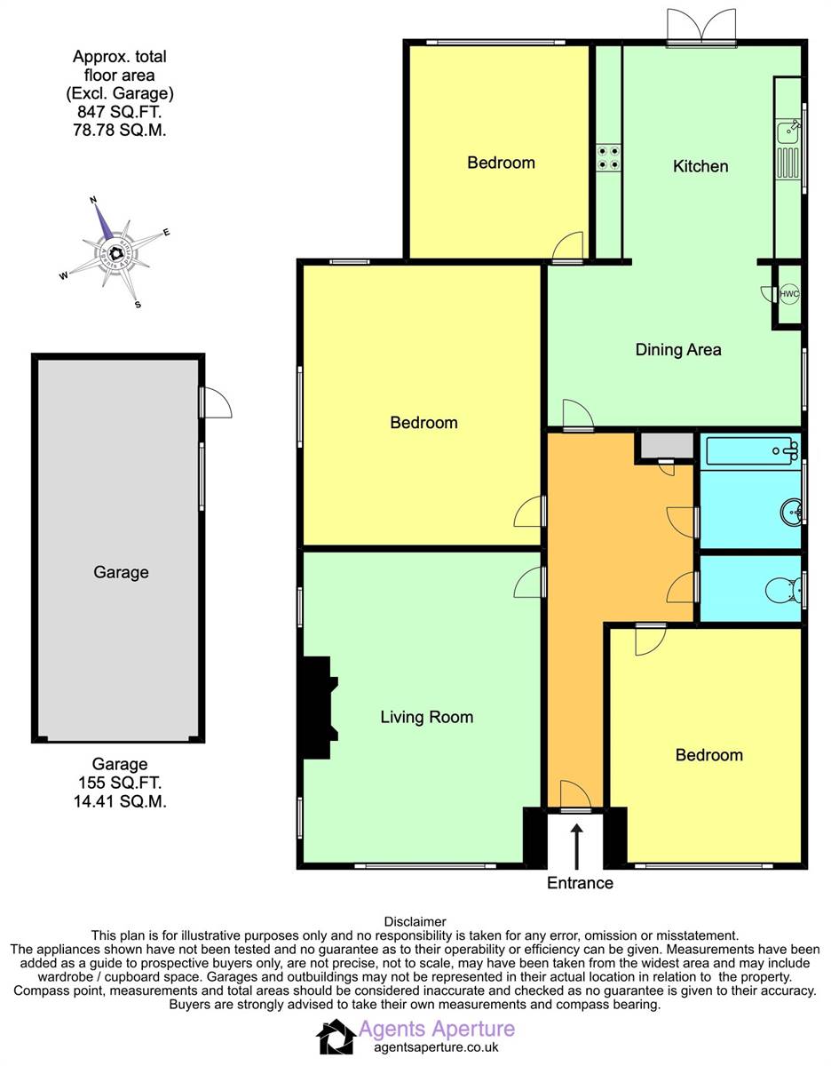 Staffa, Grosvenor Road, Whitstable floorplan
