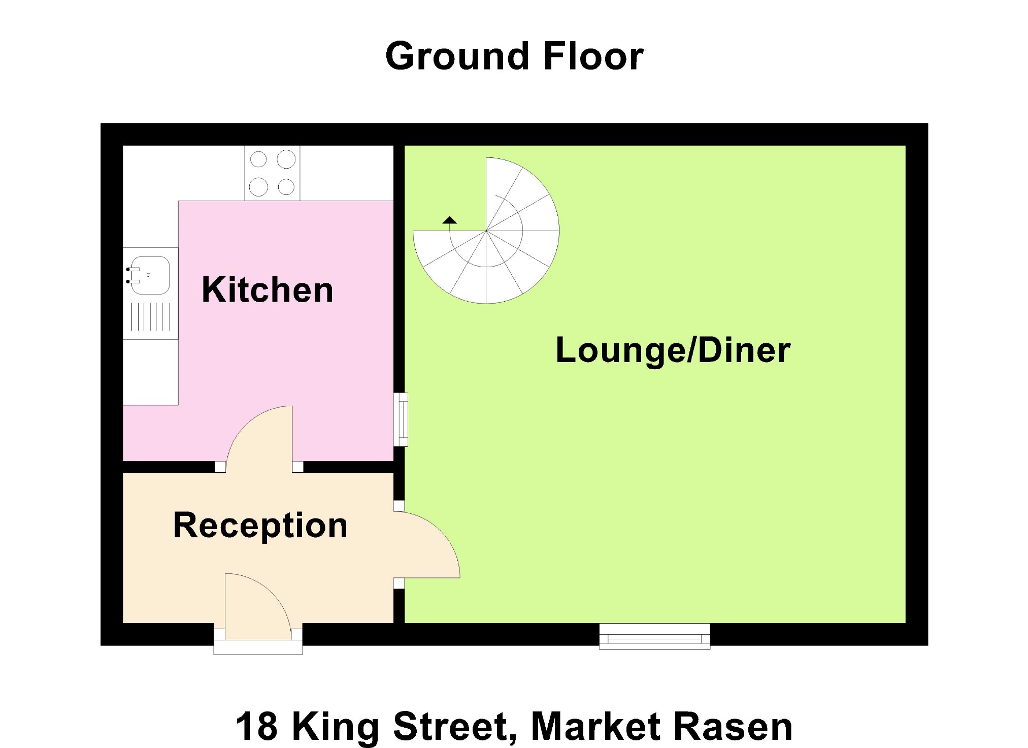 1 Bedrooms Flat for sale in King Street, Market Rasen, Lincolnshire LN8