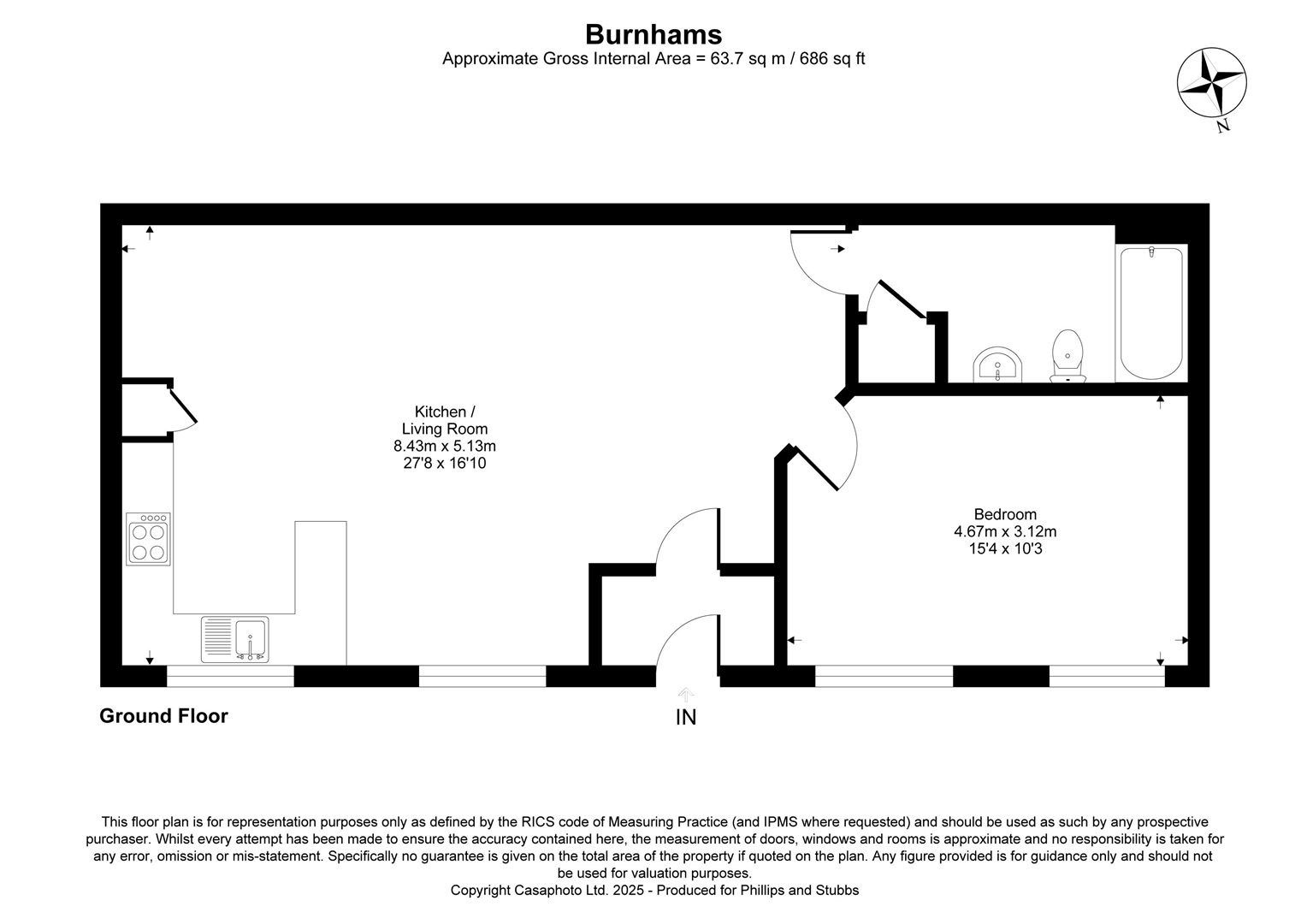 10, Burnhams, East Sussex floorplan