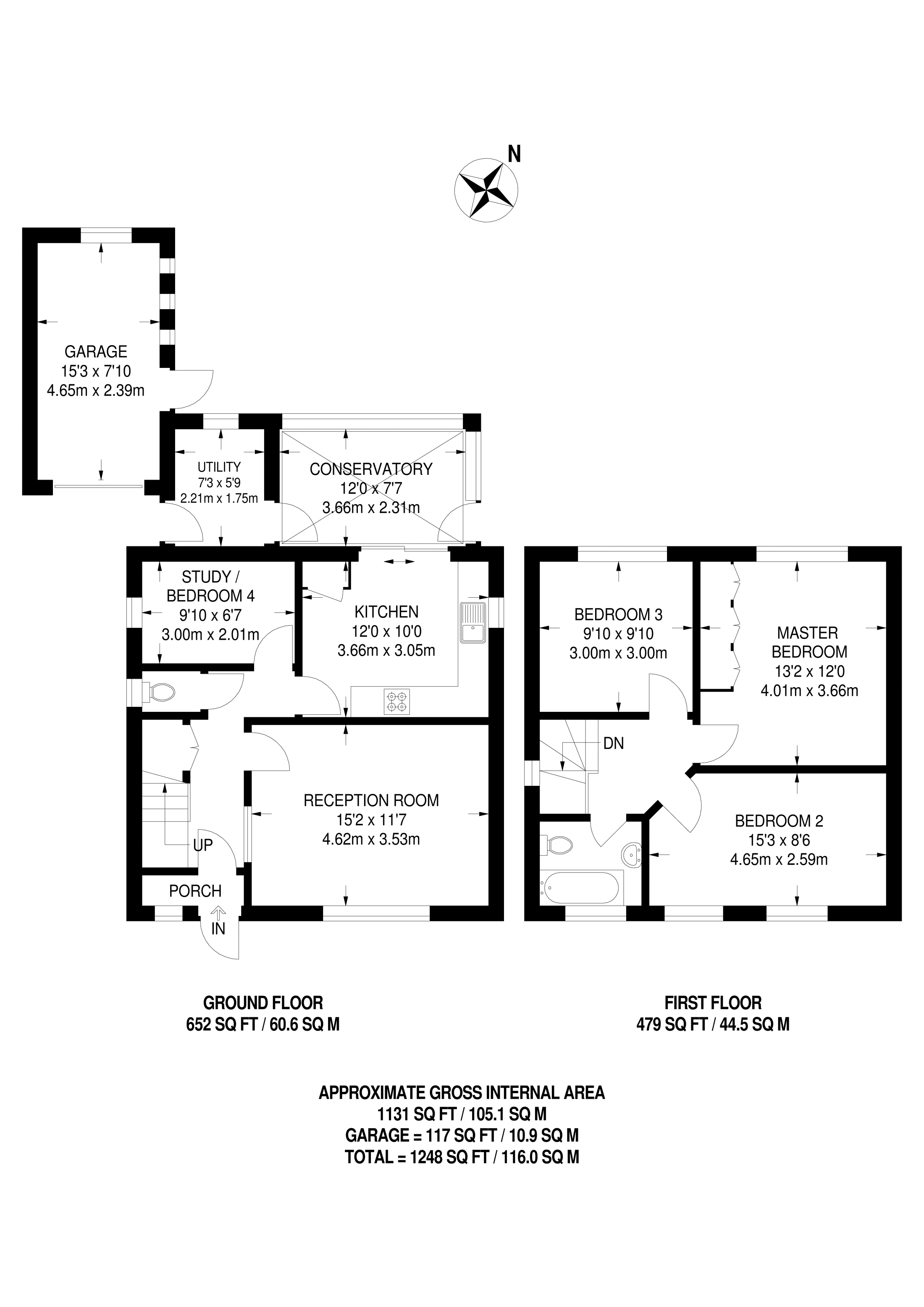 3 Bedrooms Detached house for sale in High View Road, Guildford GU2