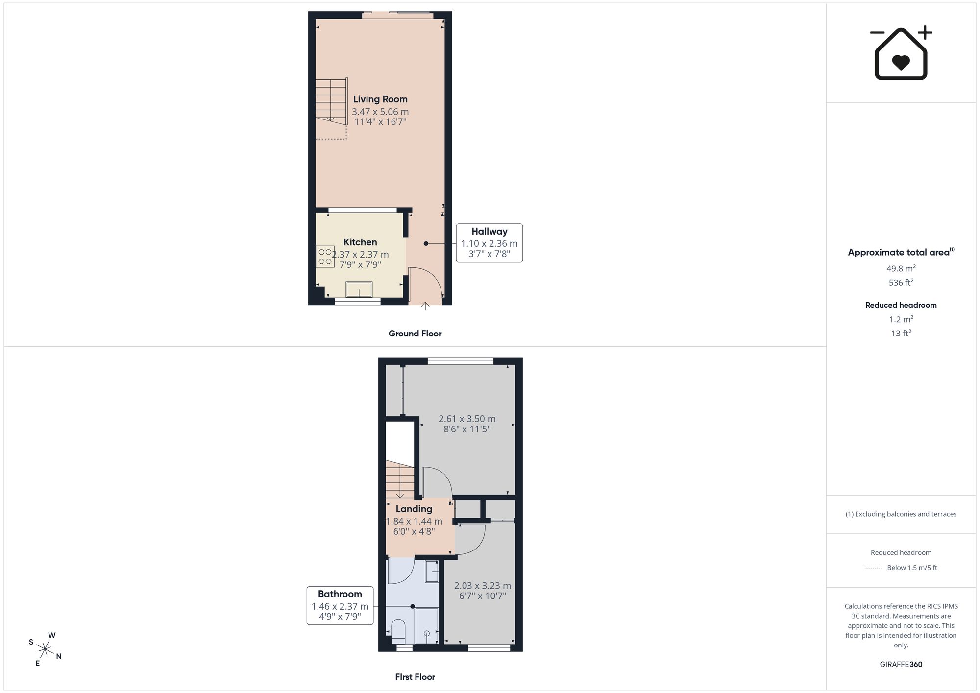 9a Readers Way, Barry floorplan