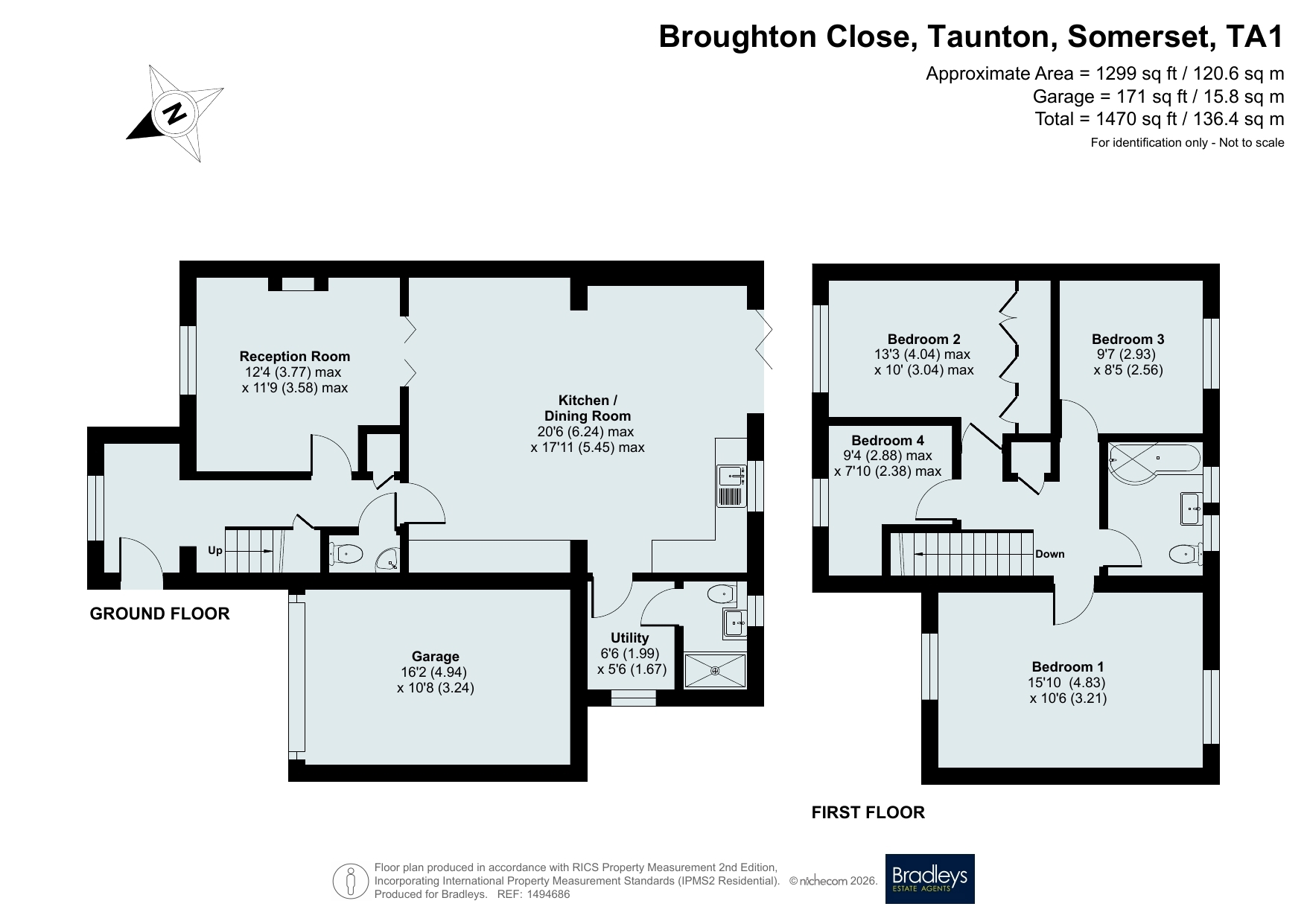30, Broughton Close, Somerset floorplan