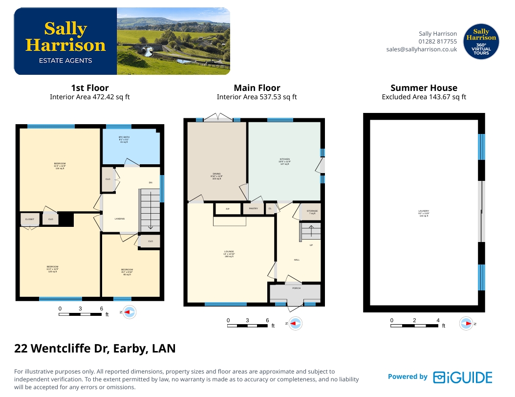 22, Wentcliffe Drive, Lancashire floorplan