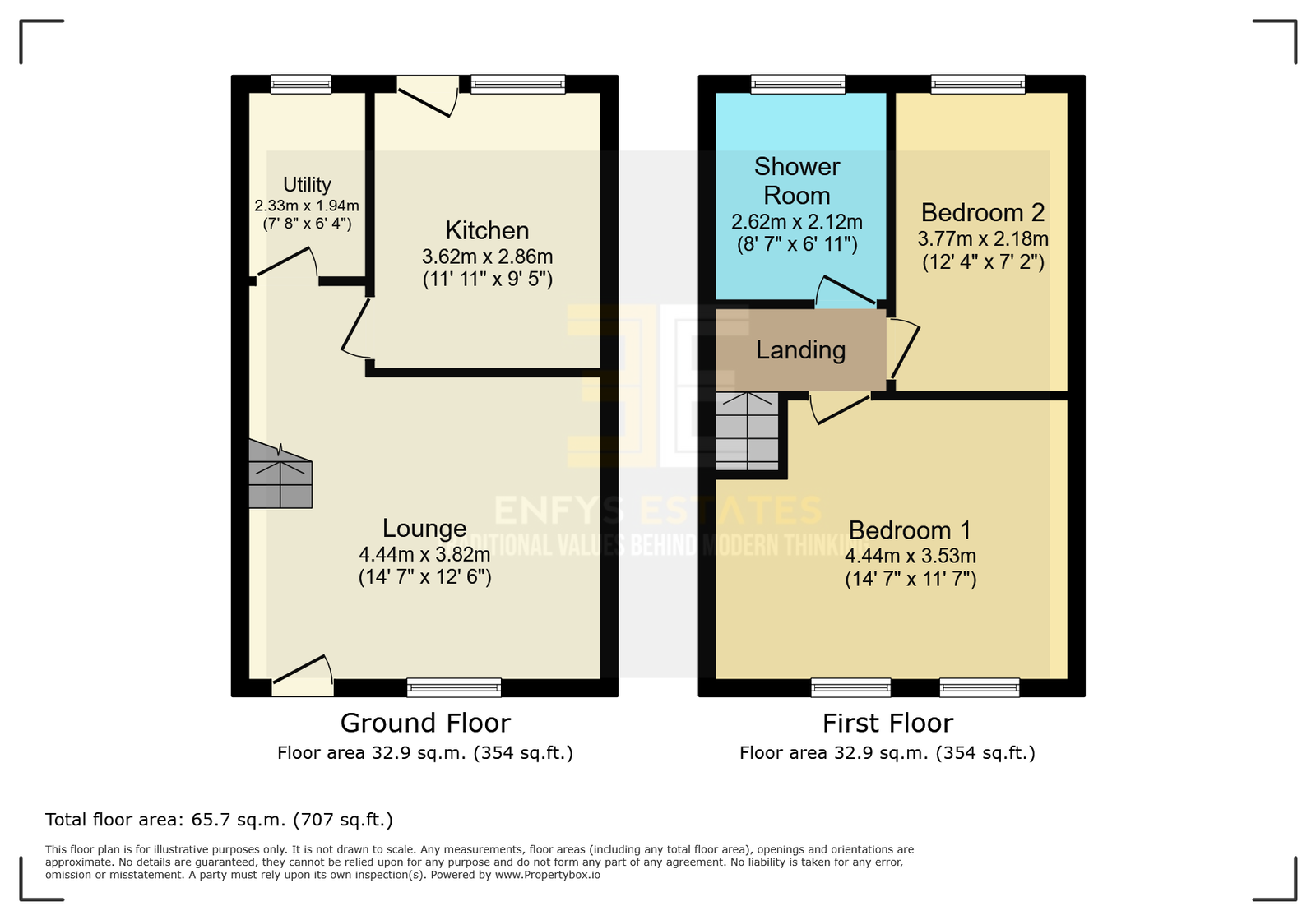 15, Bell Cottages, Penmaenmawr floorplan
