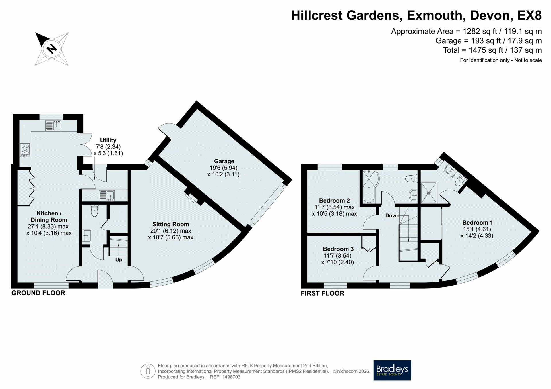 31, Hillcrest Gardens, Devon floorplan