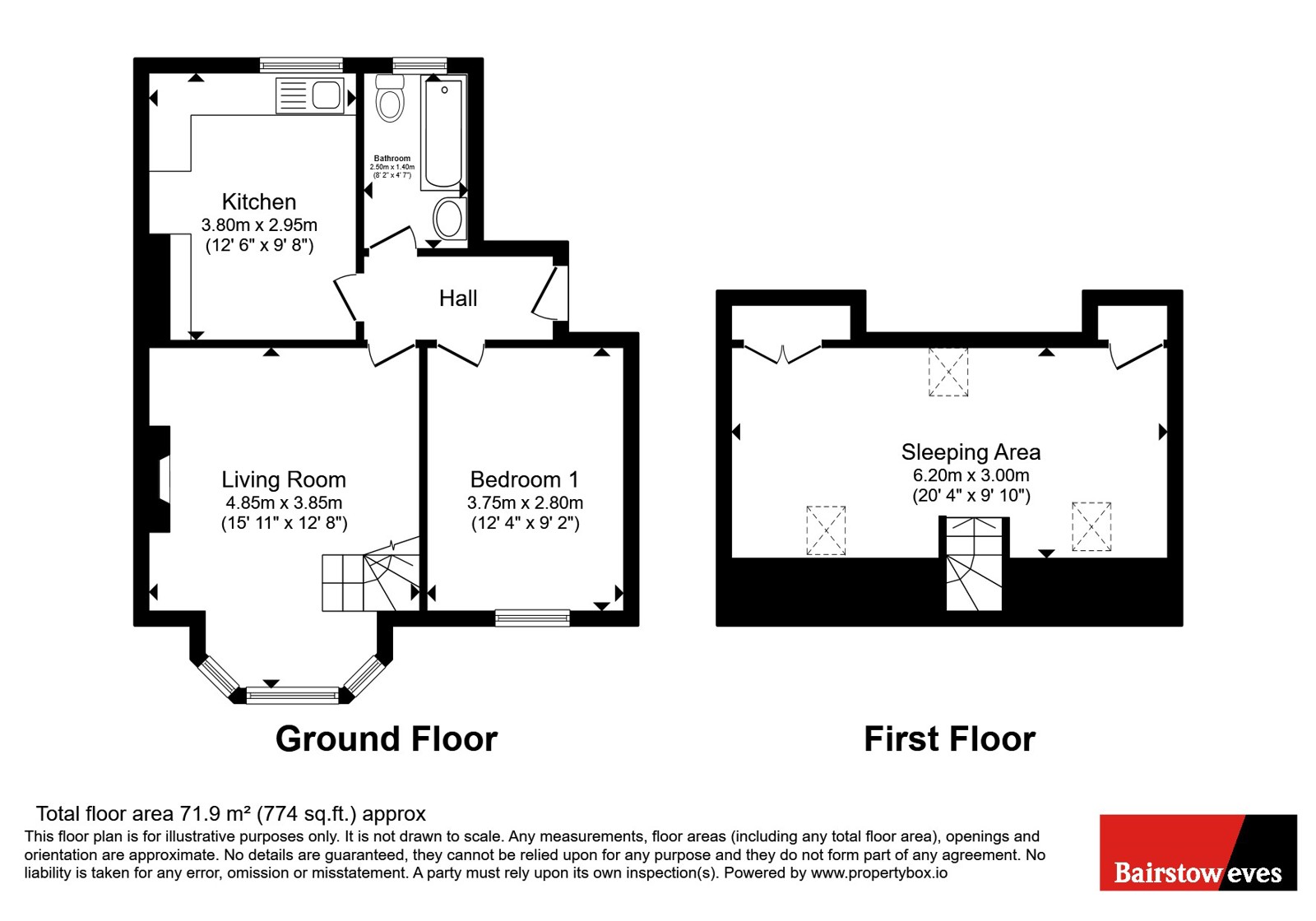 Flat 3, 38A,, Mansfield Road, Ilford floorplan