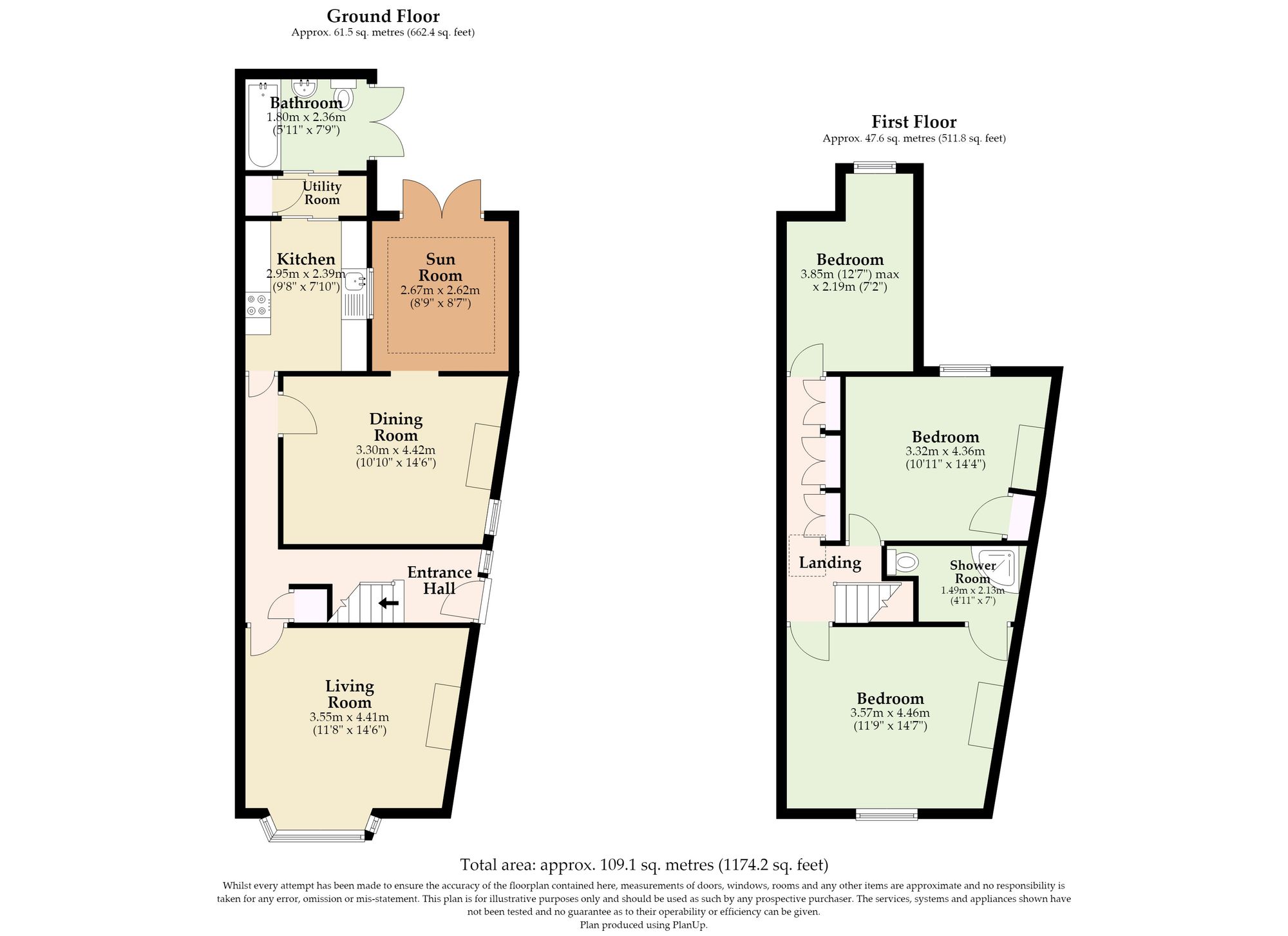 Queens Road, Lowestoft floorplan