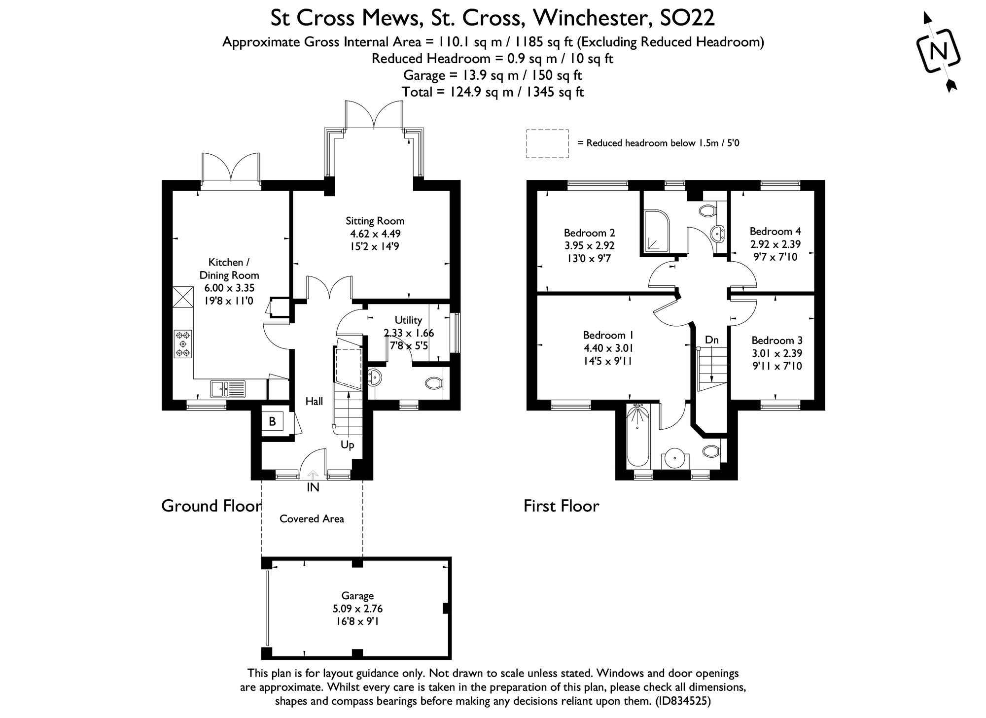 5 St. Cross Mews, Winchester floorplan