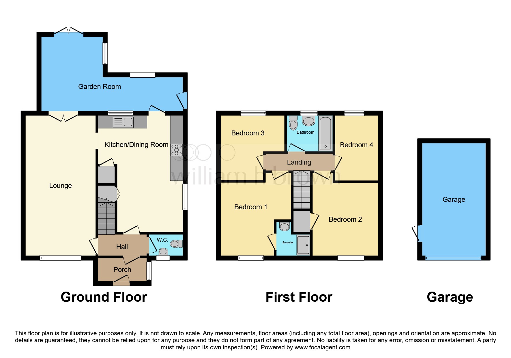 6, Bracken Court, Doncaster floorplan
