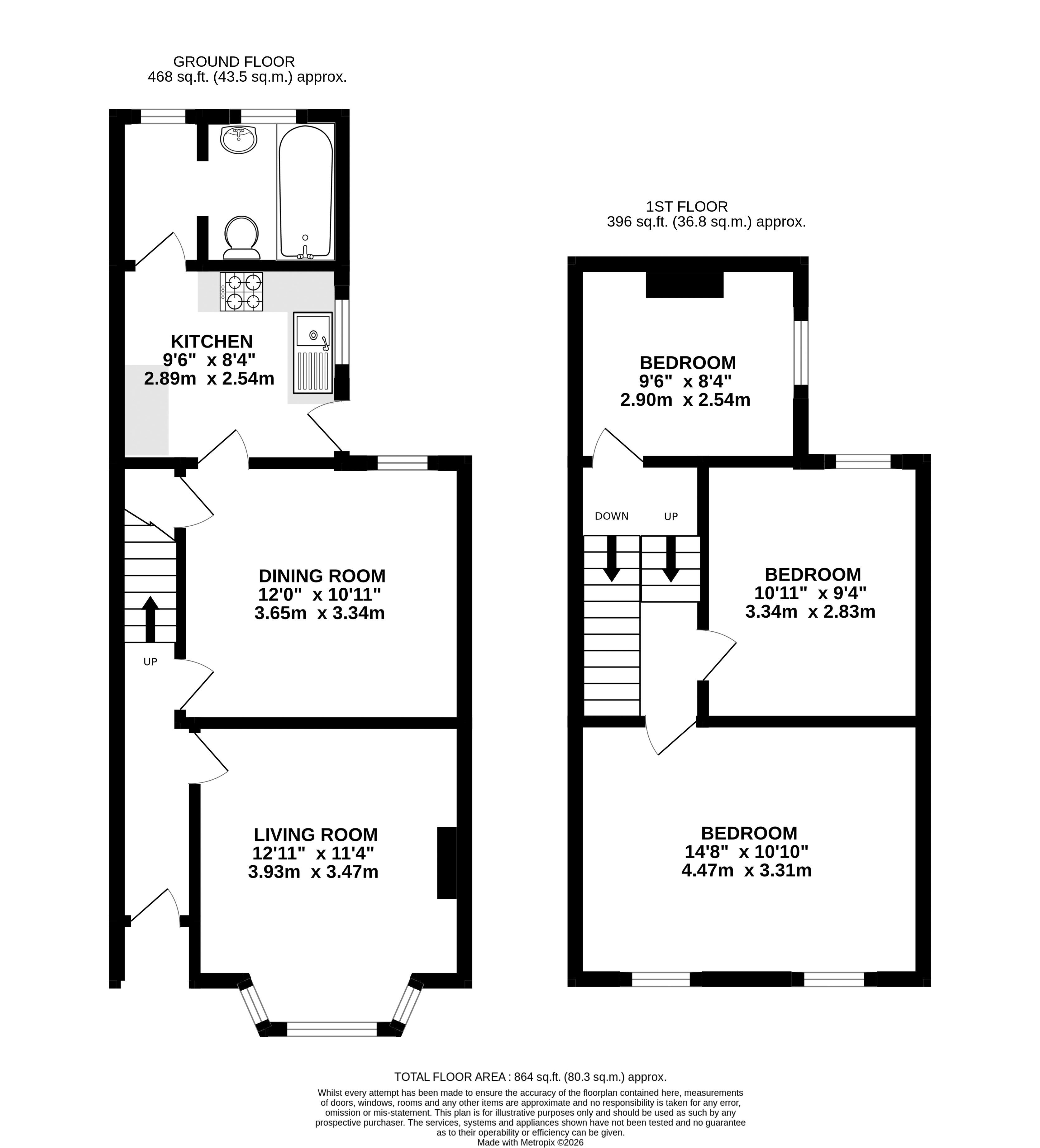 Mount Pleasant Road, Surrey floorplan