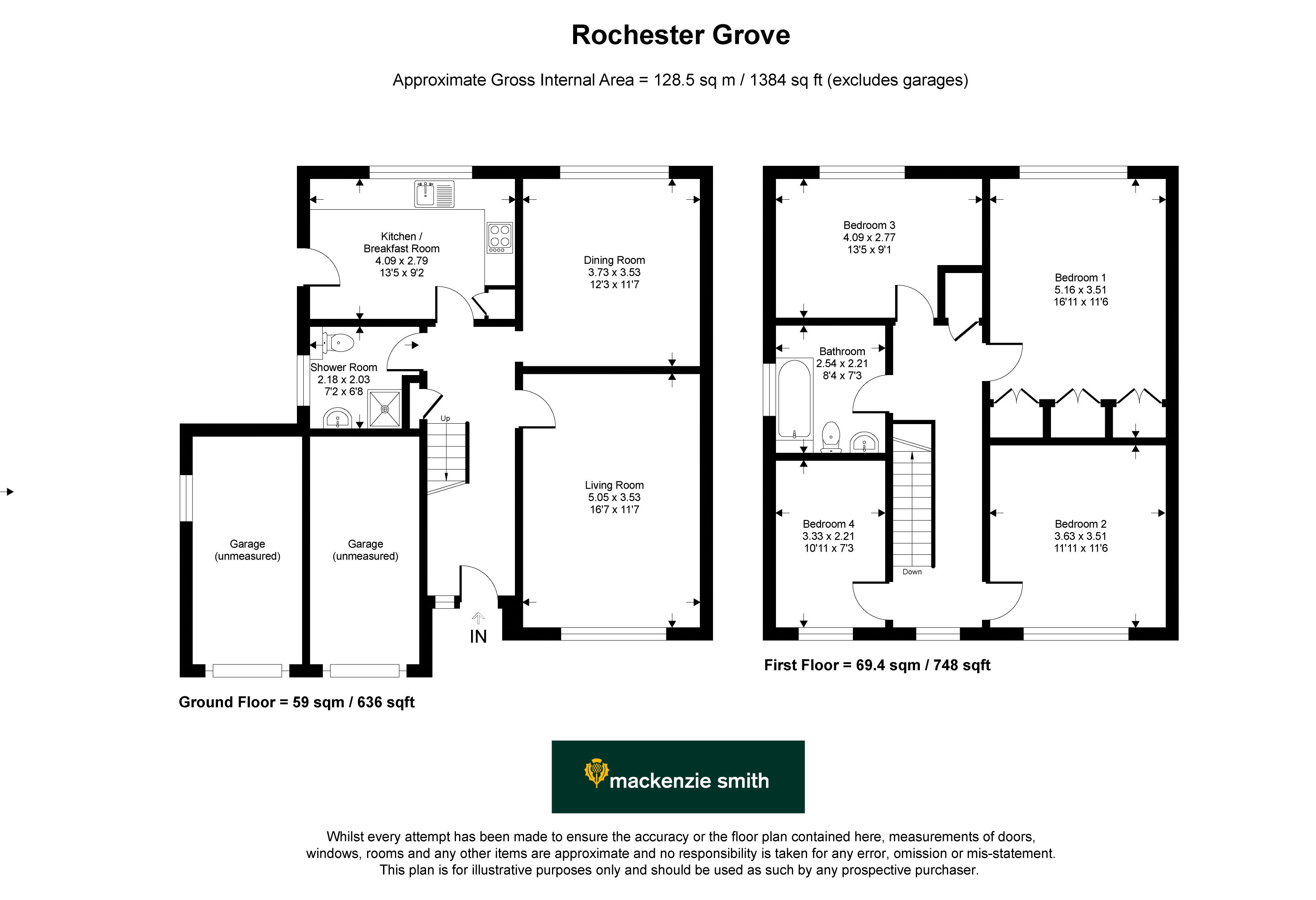 27, Rochester Grove, Hampshire floorplan