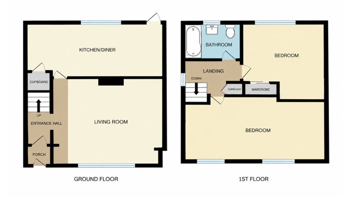 44 Dorking Walk, Romford floorplan