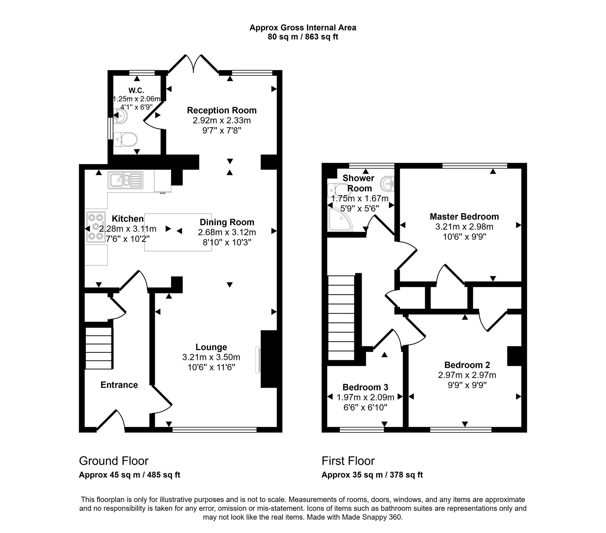 4 Simons Mews, Weston-Super-Mare floorplan