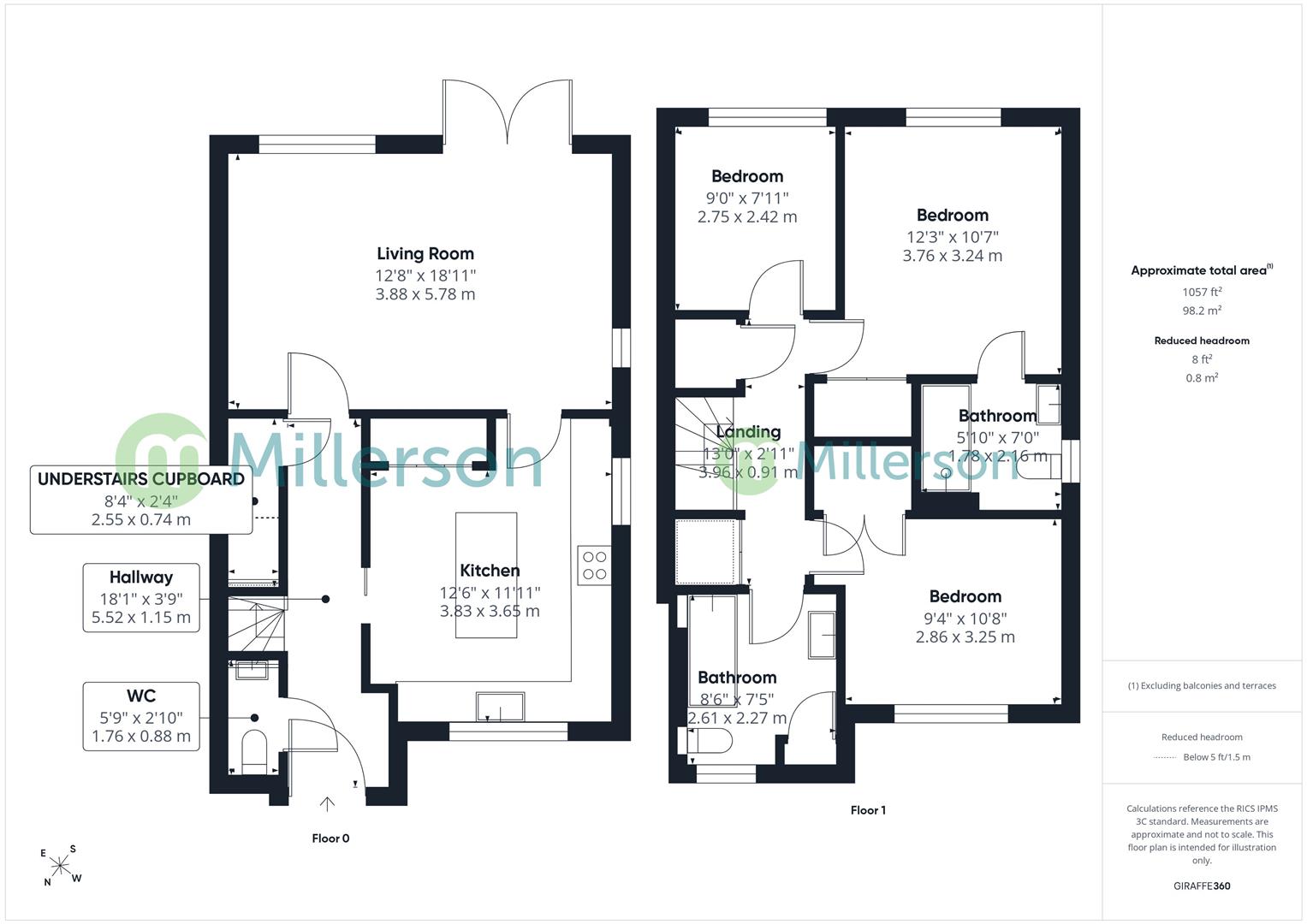 Fairglen, Hayle floorplan