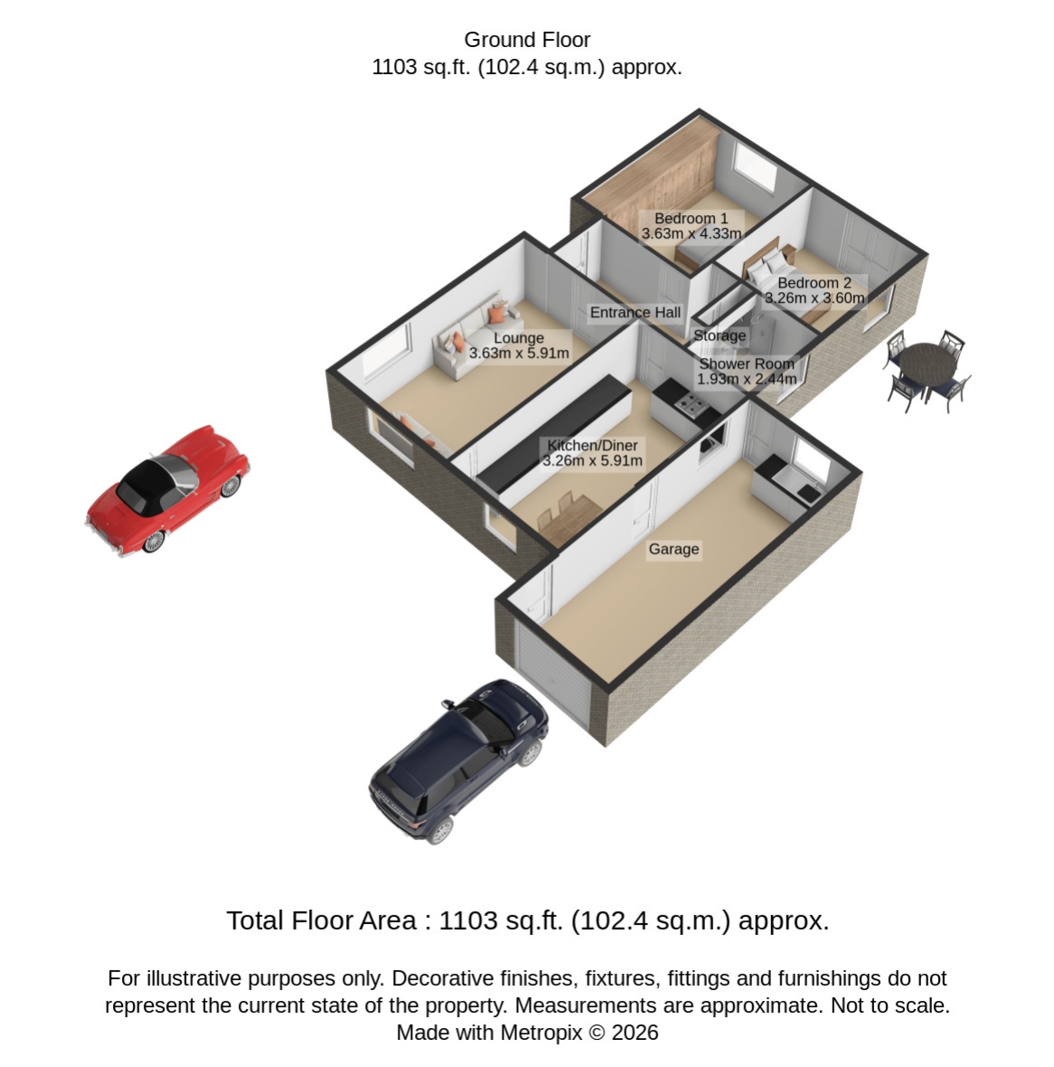 100, Westlands Way, Beverley floorplan