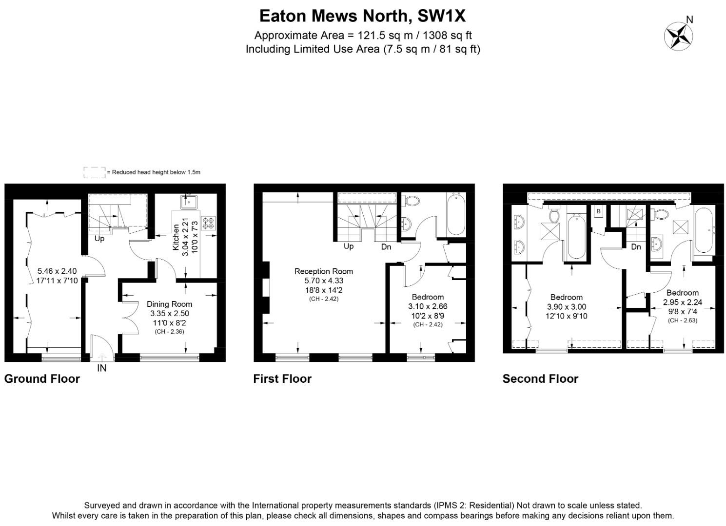 Eaton Mews North, London floorplan