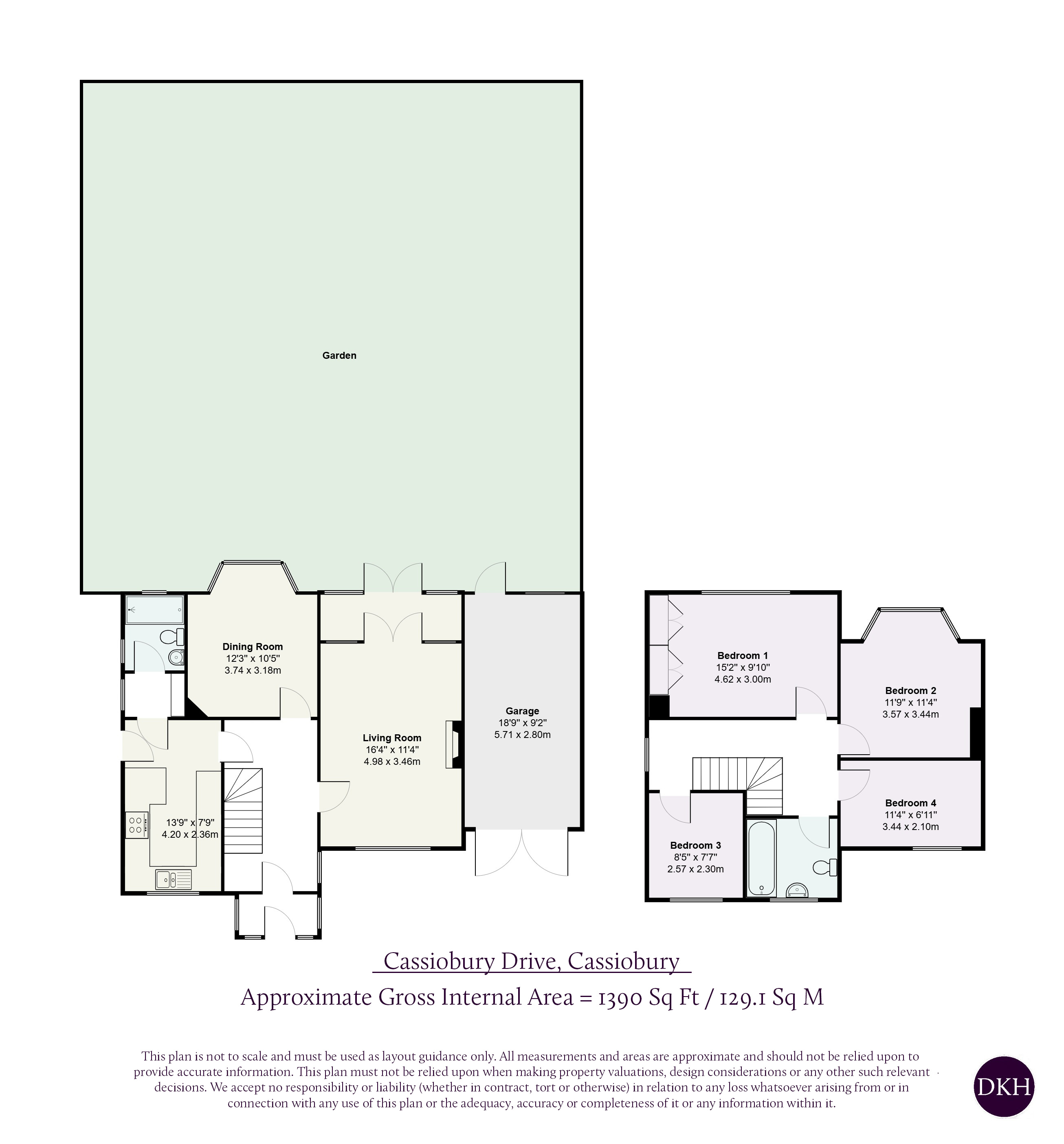 11, Cassiobury Drive, Hertfordshire floorplan