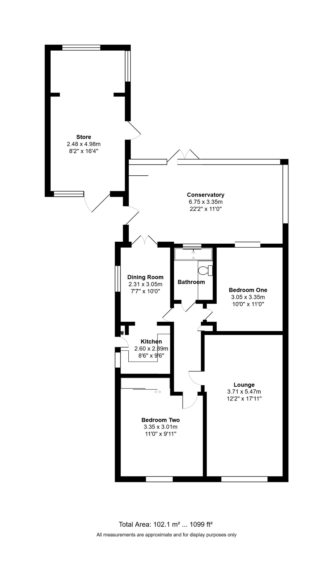 103, North Park, Fakenham floorplan