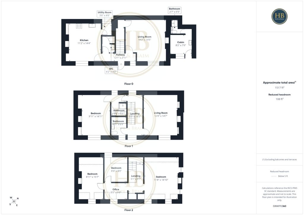 Amplegarth, Littlewood Terrace, Whitby floorplan